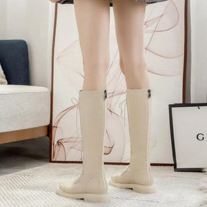 Kawaii Aesthetic Y2K Cute Fairy Mid-Calf Martin Boots Lolita Boots MK Kawaii Store