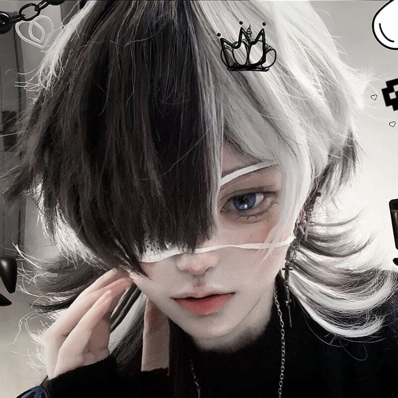 Monochrome Ouji Wig ON1466