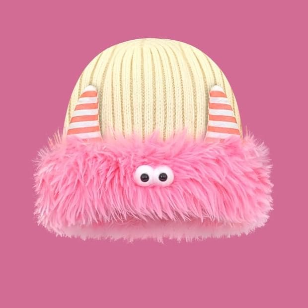 Monster Chenille Knit Beanie