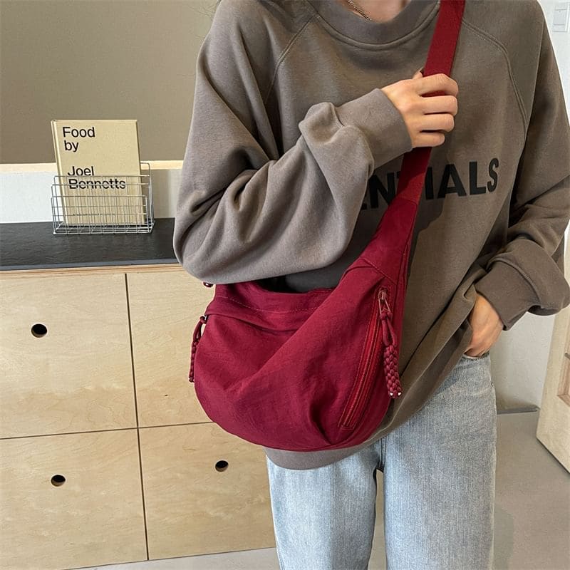 Multi-Pocket Crossbody Bag