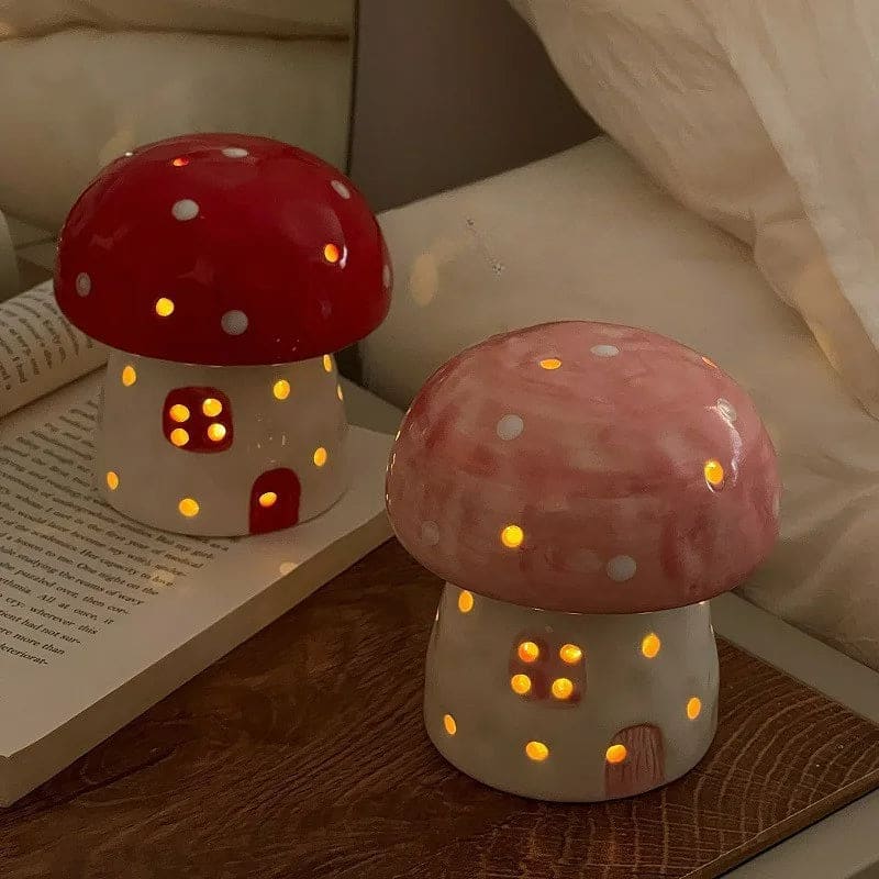 Mushroom Small Night Lamp - Lovesickdoe