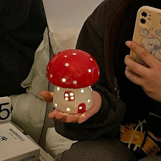 Mushroom Small Night Lamp - Lovesickdoe