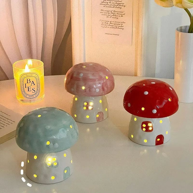 Mushroom Small Night Lamp - Lovesickdoe