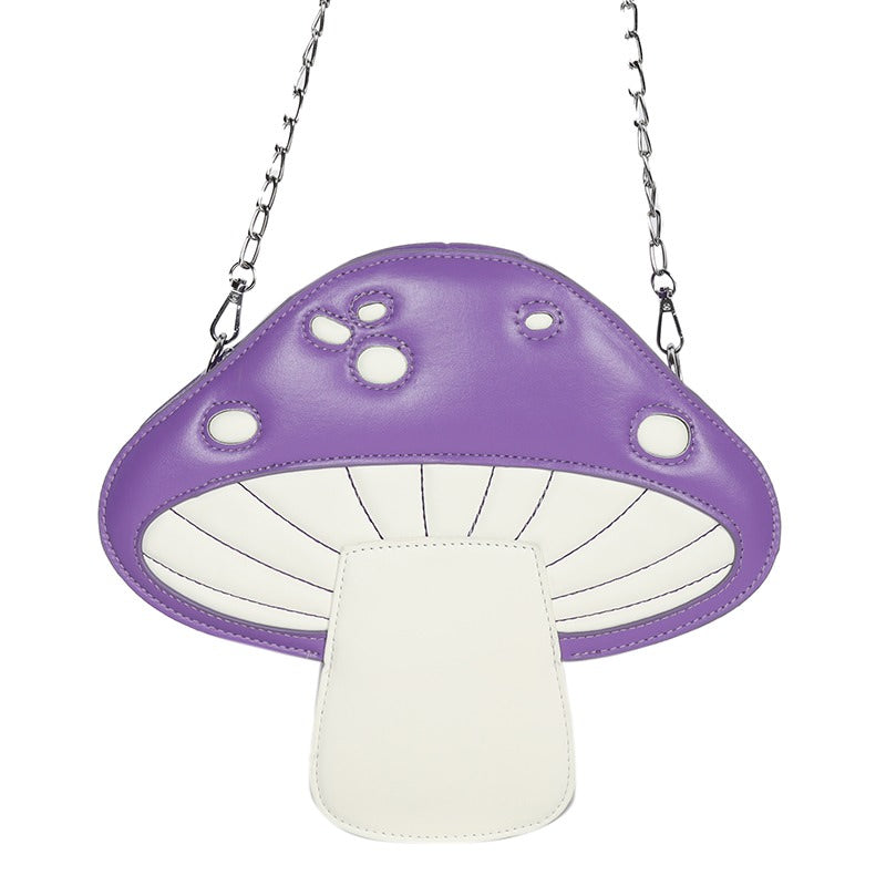 Cute Mushroom Bag - Standart / Purple - Handbags