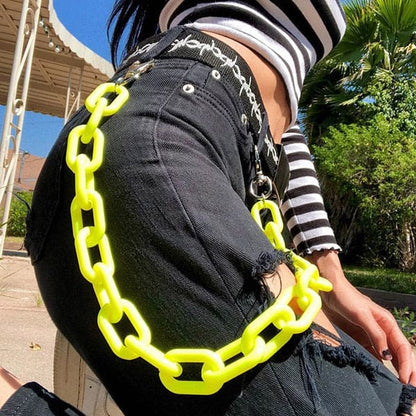 Neon Pant Chain - Belts