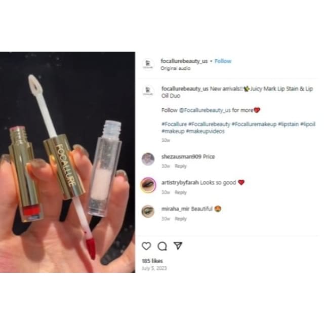 New Juicy Lip Oil Duo