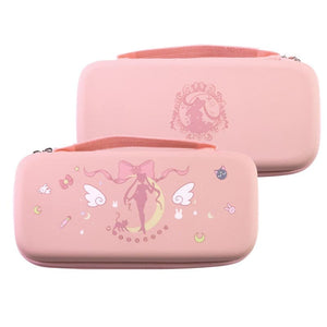 Nintendo Switch OLED Sailor Moon Pink Case Skin ON777 -