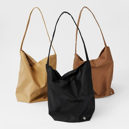 Nylon Plain Tote Bag