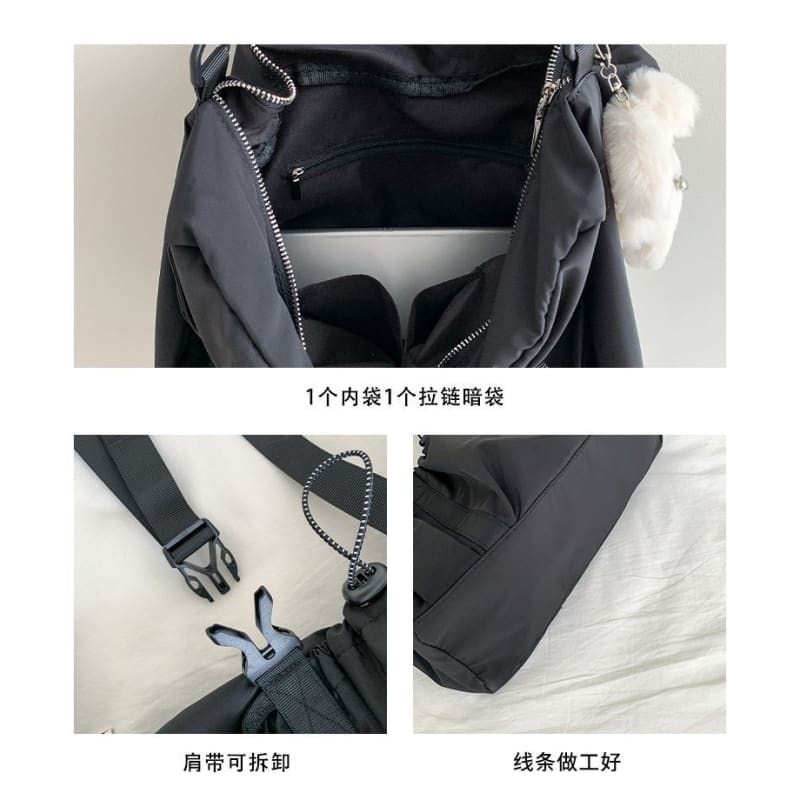 Nylon Travel Crossbody Bag