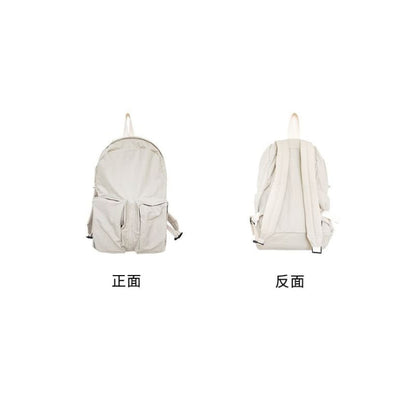 Nylon Zip Backpack