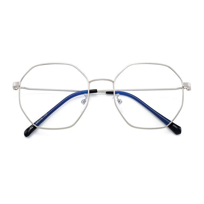 Octagon Glasses - Silver - Glasses