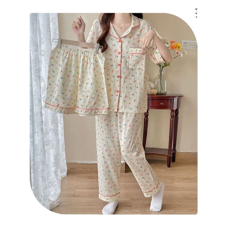 Pajama Set: Short