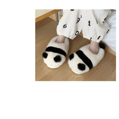 Panda Fluffy Slippers