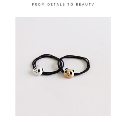 Panda Layered Hair Tie