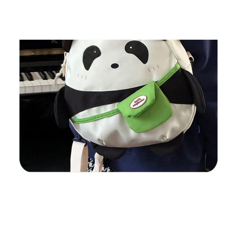 Panda Print Backpack