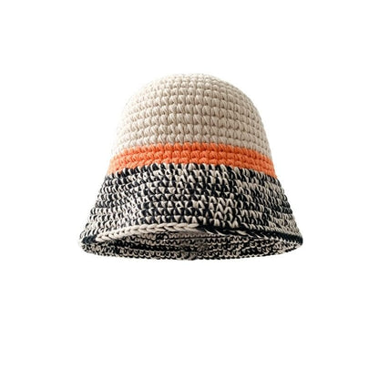 Panel Knit Bucket Hat