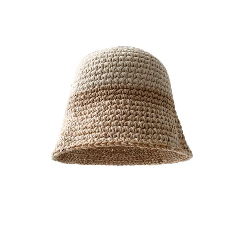 Panel Knit Bucket Hat