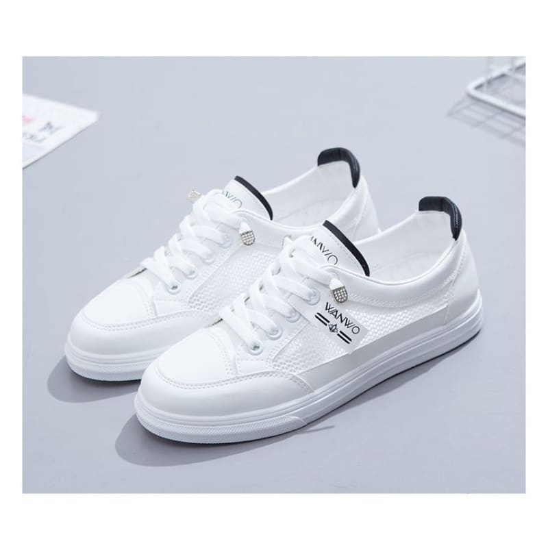 Panel Mesh Sneakers