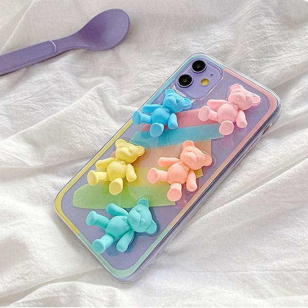 Pastel Bears Phone Case - IPhone Case