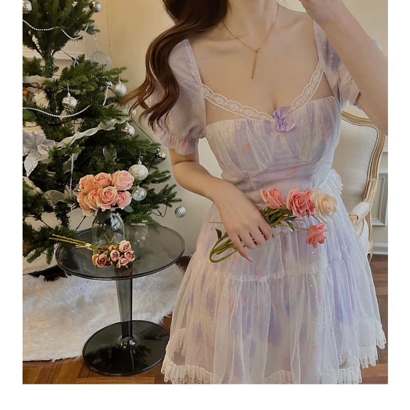 Pastel Bubble Princess Dress SP17454 - Harajuku Kawaii Fashion Anime Clothes Fashion Store - SpreePicky