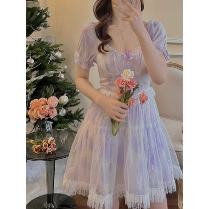 Pastel Bubble Princess Dress SP17454 - Harajuku Kawaii Fashion Anime Clothes Fashion Store - SpreePicky