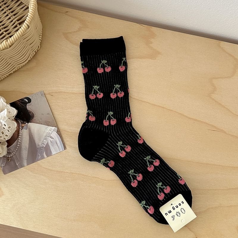 Patterned / Bow Accent Socks