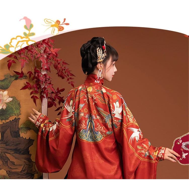 Patterned Hanfu Costume Set