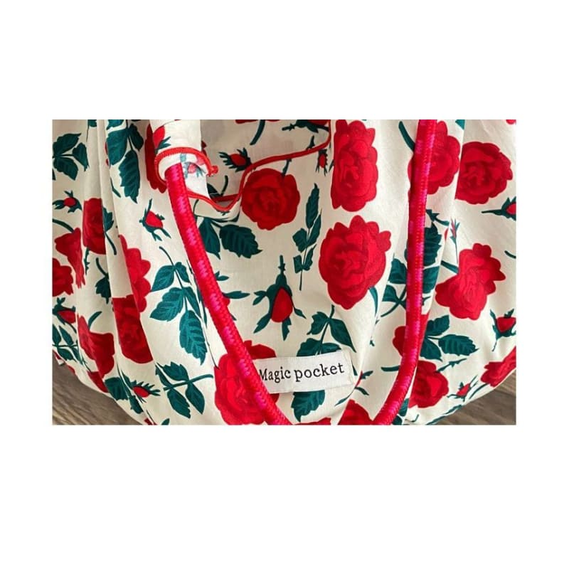 Patterned Print Tote Bag