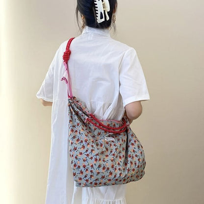 Patterned Print Tote Bag - Tote Bag With Shoulder Strap