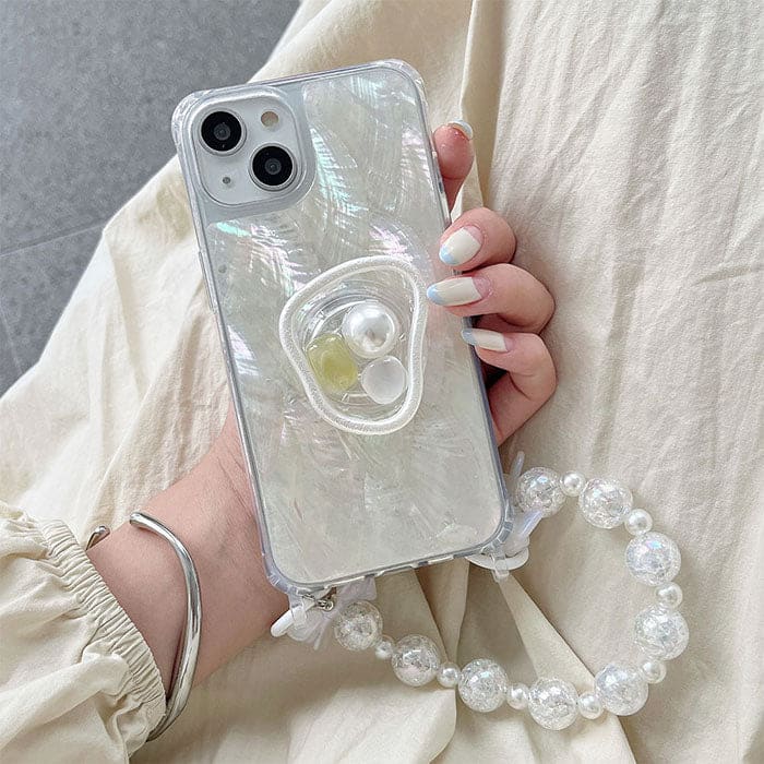 Pearl White iPhone Case - iPhone 11 / White - IPhone Case