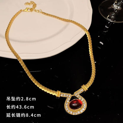 Pendant Alloy Choker (Various Designs)