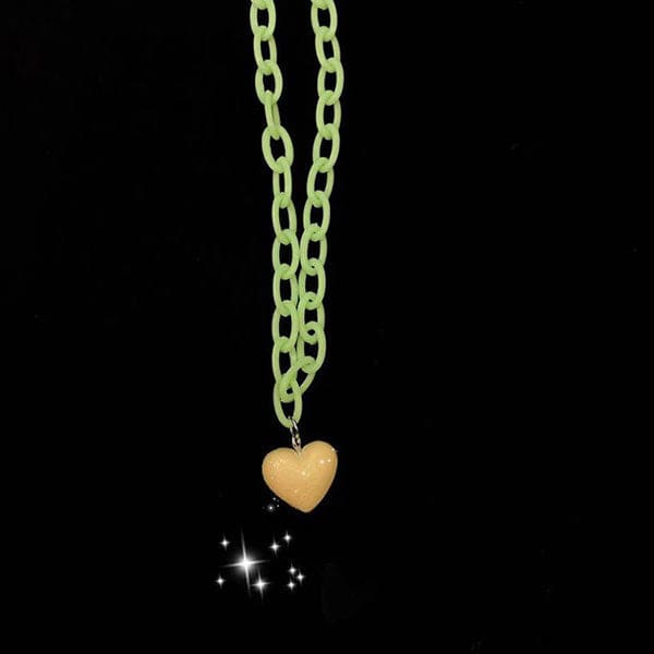 Phase Heart Necklace - Necklace