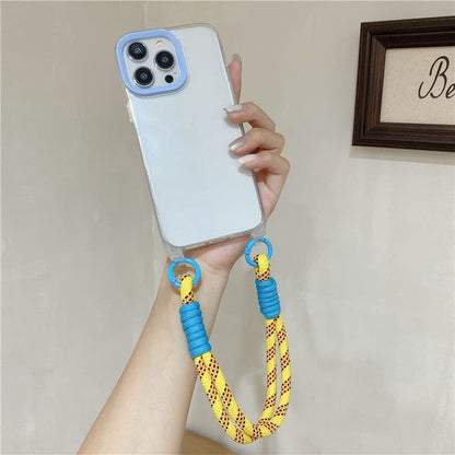 Phone Strap Transparent Phone Case - iPhone 15 Pro Max / 15