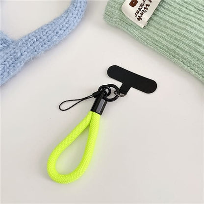 Phone Strap with Lanyard Pad - 09 - With Lanyard Pad - Neon