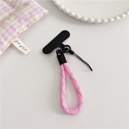 Phone Strap with Lanyard Pad - 11 - With Lanyard Pad - Pink