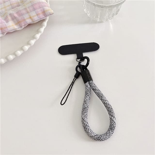 Phone Strap with Lanyard Pad - 20 - With Lanyard Pad - Gray