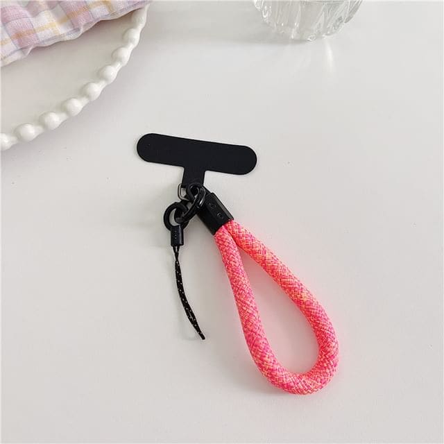 Phone Strap with Lanyard Pad - 21 - With Lanyard Pad - Rose