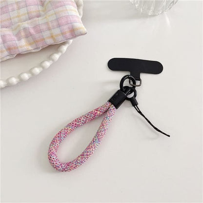 Phone Strap with Lanyard Pad - 22 - With Lanyard Pad - Pink