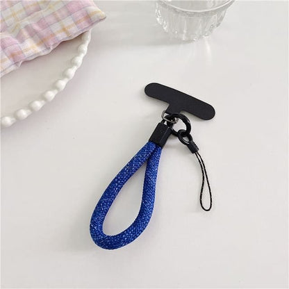 Phone Strap with Lanyard Pad - 24 - With Lanyard Pad - Blue