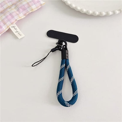 Phone Strap with Lanyard Pad - 28 - With Lanyard Pad - Blue