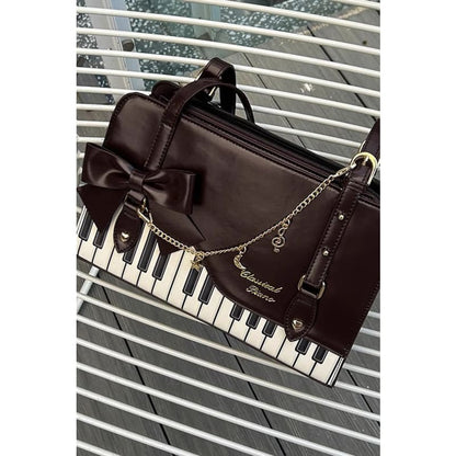 Piano Waltz Bowknot Handbag