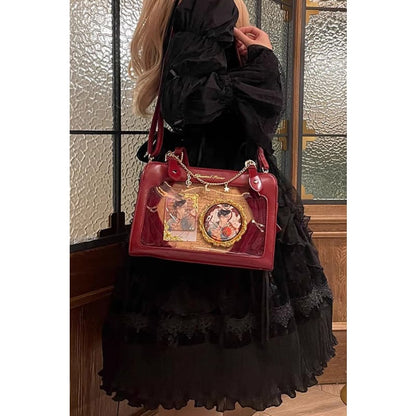 Piano Waltz Bowknot Handbag