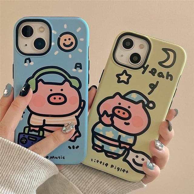 Pig Phone Case - iPhone 15 Pro Max / 15 Pro / 15 Plus / 15