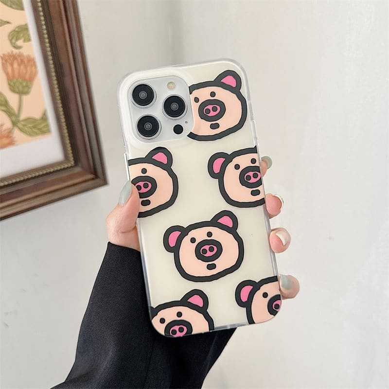 Pig Phone Case - iPhone 16 Pro Max / 16 Pro / 16 Plus / 16