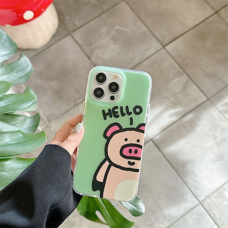 Pig Phone Case - iPhone 16 Pro Max / 16 Pro / 16 Plus / 16