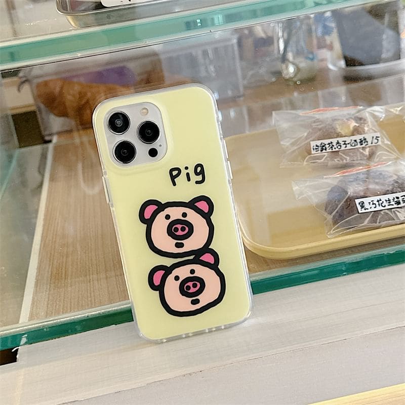 Pig Phone Case - iPhone 16 Pro Max / 16 Pro / 16 Plus / 16