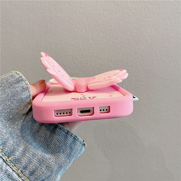 Pink Butterfly Phone Case - IPhone Case