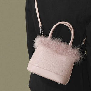 Pink Fluffy Mini Bag - Standart / Pink - Handbags