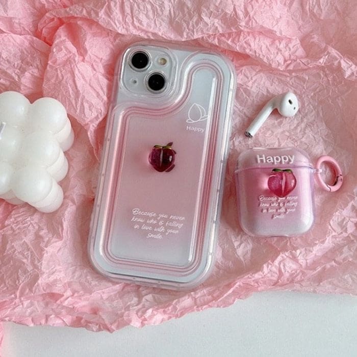 Pink Peachy Phone Case - IPhone Case