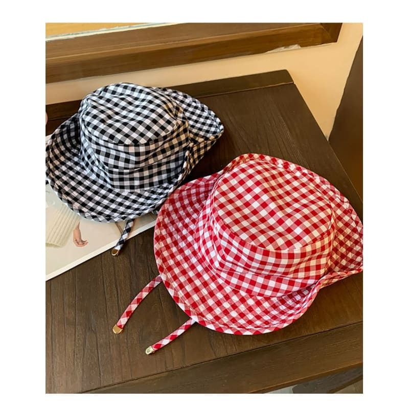 Plaid Bucket Hat